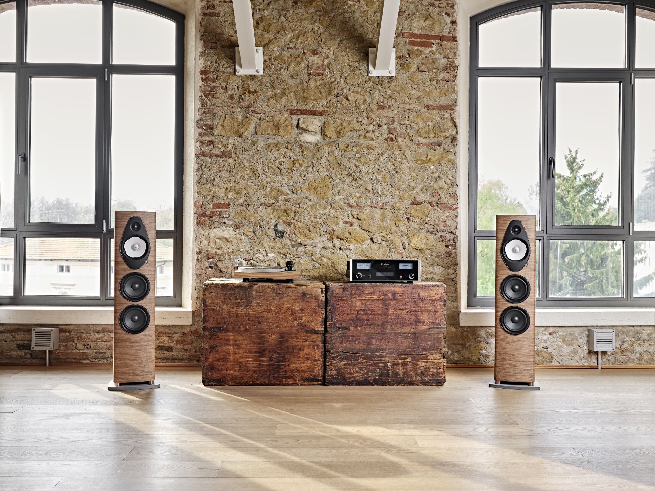 Hi-Fi, Sonus Faber Sonetto III, enceinte acoustique ©SDP